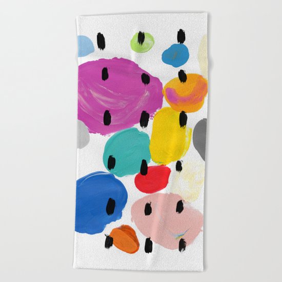 Bernard Pattern Beach Towel
