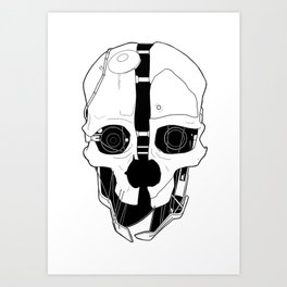 Corvo's Mask Art Print