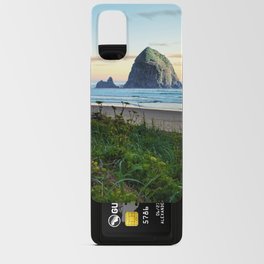 Haystack Rock Surreal Views | Travel Photography and Collage #2 Android Card Case