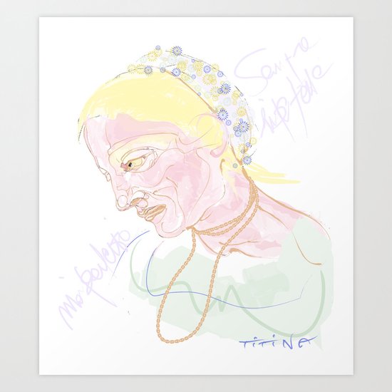 Titina Art Print