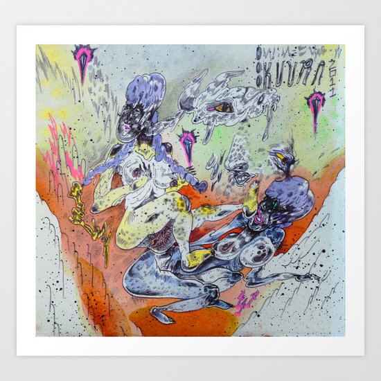 best friends Art Print