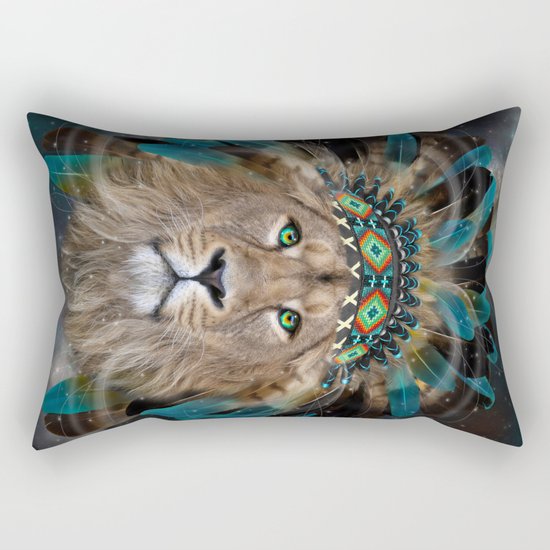 Fight For What You Love (Chief of Dreams: Lion) Tribe Series Rectangular Pillow