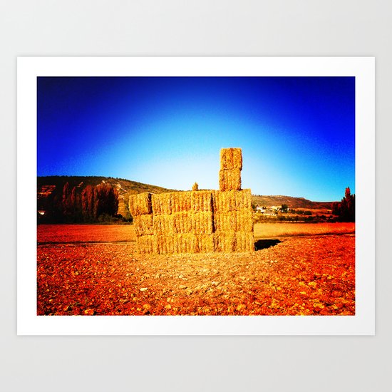 Tetris Art Print