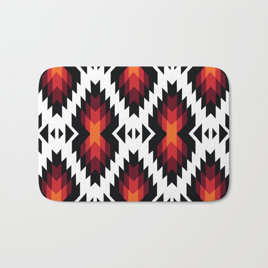 American Native Pattern No. 13 Bath Mat