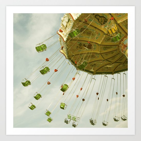 all the fun of the fair ... Art Print