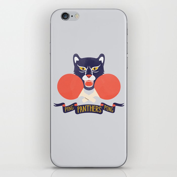 Ping Pong Panthers iPhone Skin