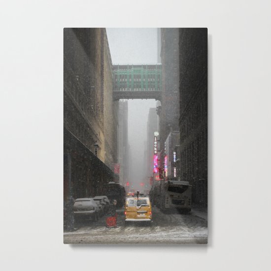 Snow Empire - NYC Metal Print