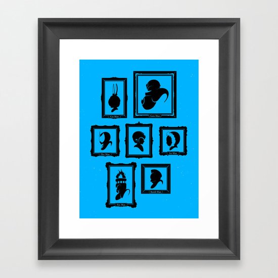 Stage Select Framed Art Print