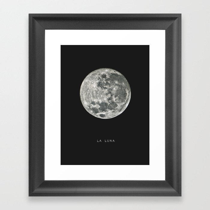 La Luna Framed Art Print