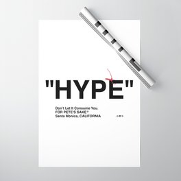 "HYPE" Wrapping Paper