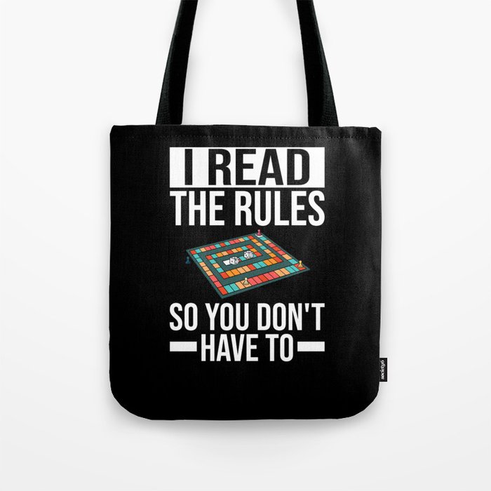 Board Game Tabletop Gamer Family Table Meeple Tote Bag