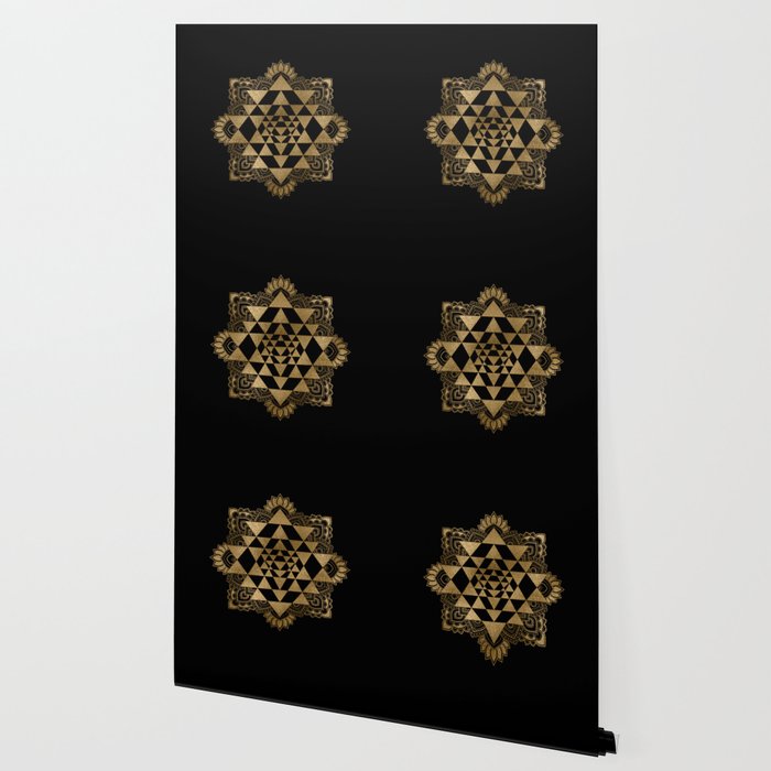 Sri Yantra Sri Chakra Wallpaper By K9printart Society6