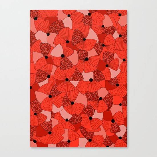 Red Poppies Canvas Print