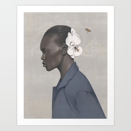 Queen Bee Art Print