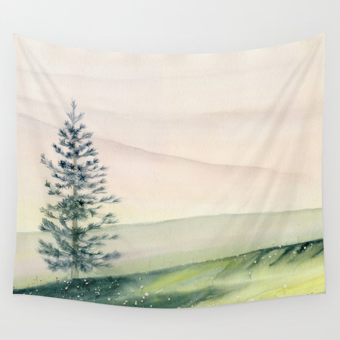 Somewhere Far Away Wall Tapestry