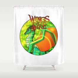 Wings Of Fire Dragon Shower Curtain