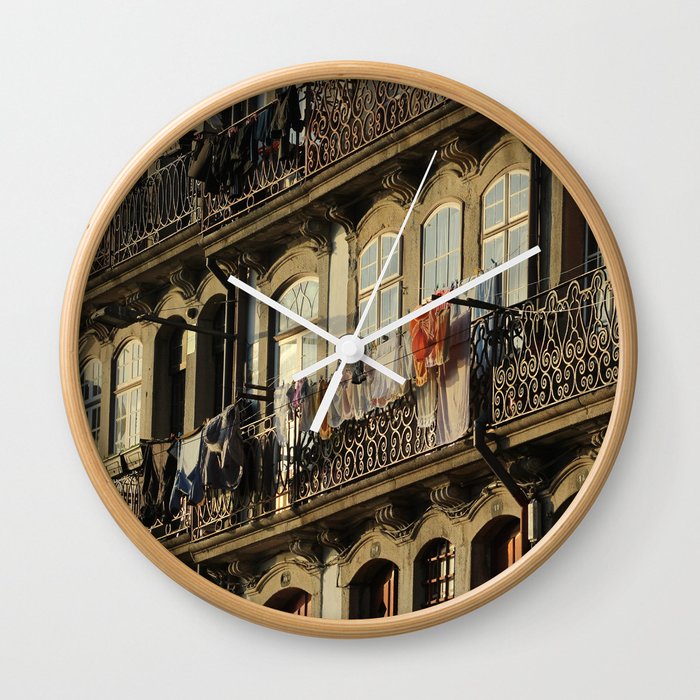 Art Nouveau Architecture Wall Clock