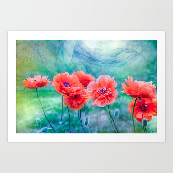 Poppies Art Print
