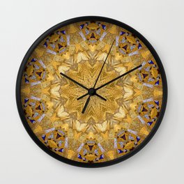 Klimtation 2 Wall Clock | Pattern, Kaleidocopic, Graphicdesign, Design 