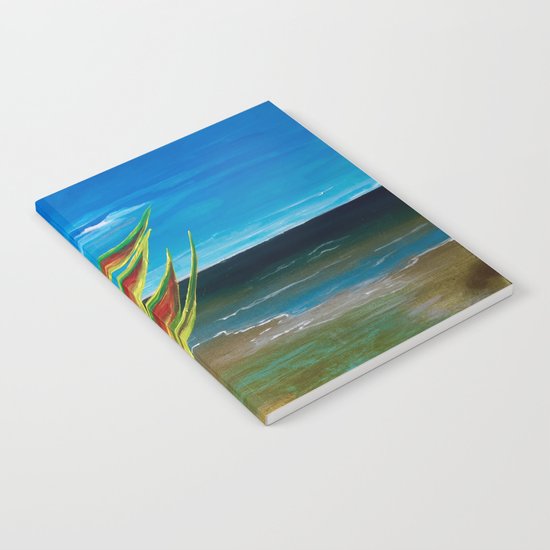 Heliconia Tropical Parrot Plant Take Me There Notebook