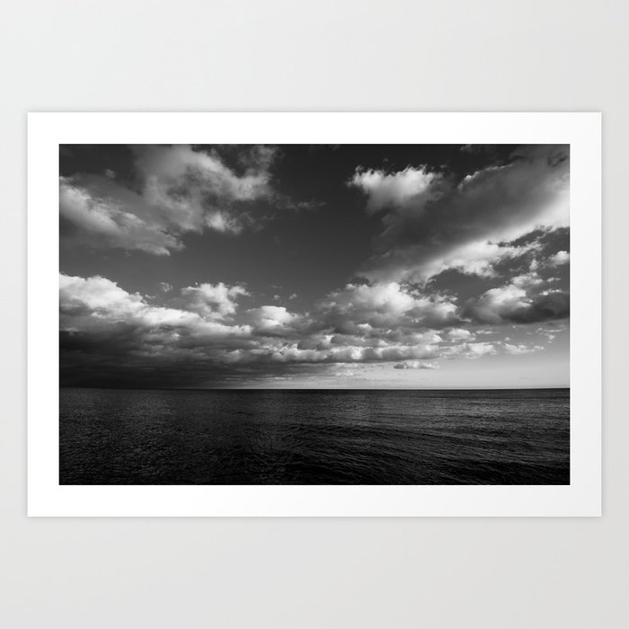Dynamic Sky | Landscape Photography | Horizon | Nature | Clouds | Coastal Art Print