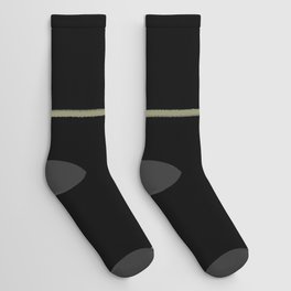 Black and Green Thin Check Pattern Pairs DE 2022 Trending Color Desert Sage DET505 Socks