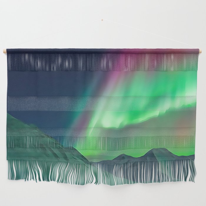 Aurora Borealis Northern Lights Wall Hanging
