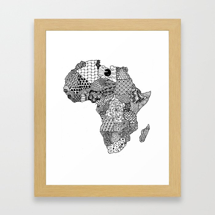 Africa Framed Art Print