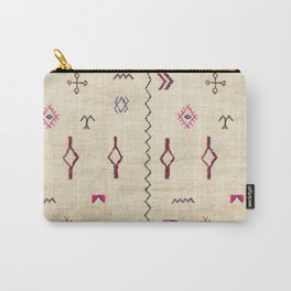 A39 Original Traditional Anthropologie Moroccan Texture. Carry-All Pouch