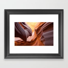 Antelope Canyon, United States Framed Art Print