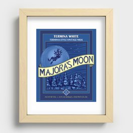 Majora's Moon Recessed Framed Print