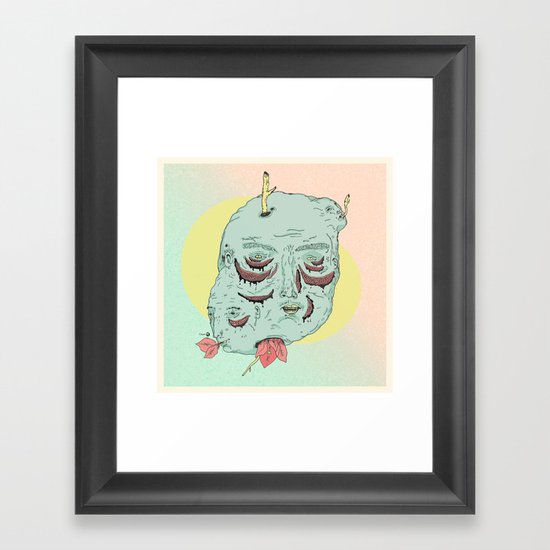 Caras Framed Art Print