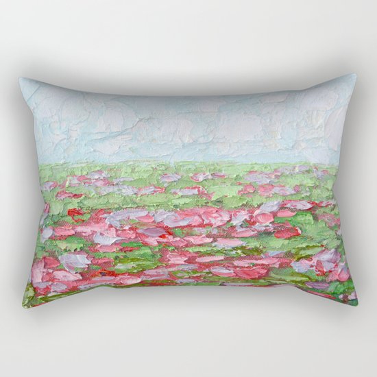 September Fields No. 2 Rectangular Pillow