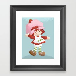 Strawberry Shortcake Framed Art Print
