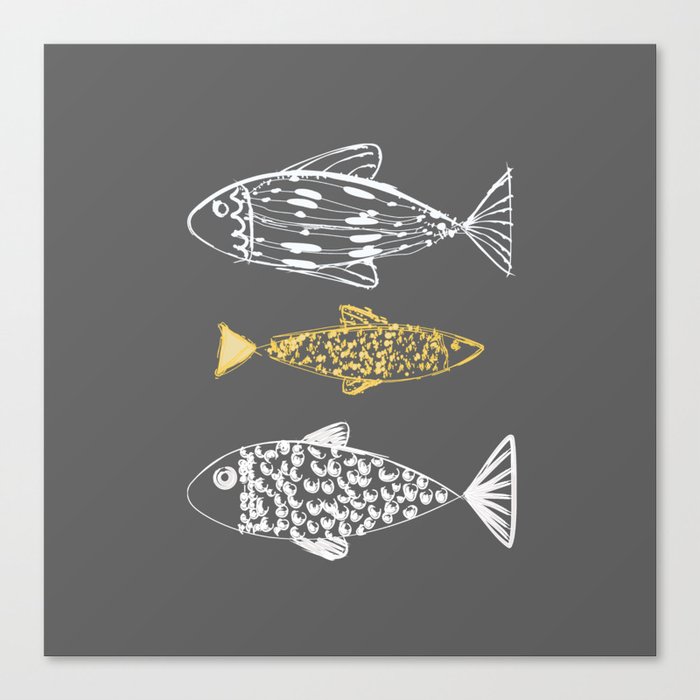 Gold fish Canvas Print
