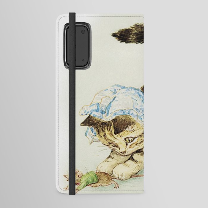 “Miss Moppet Chases a Mouse” by Beatrix Potter Android Wallet Case