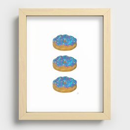 Donuts For Days Recessed Framed Print