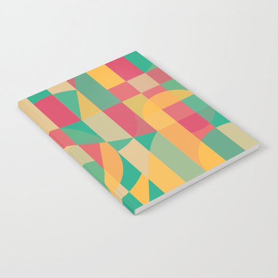 Abstract Graphic Art - Contemporary Music Notebook
