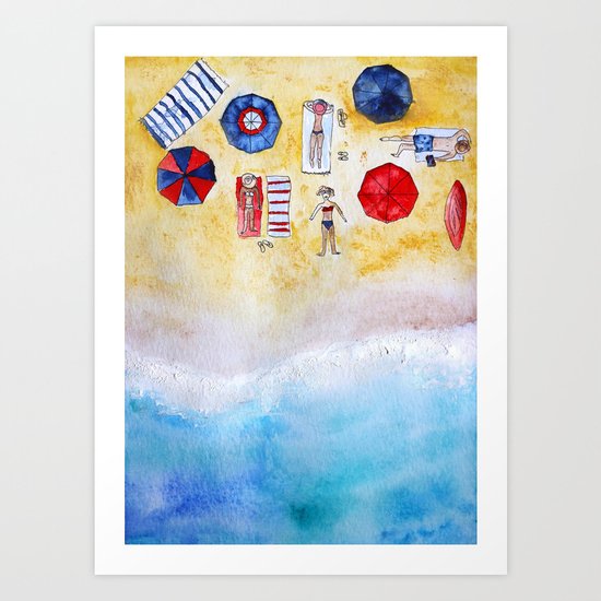 Under the sun Art Print