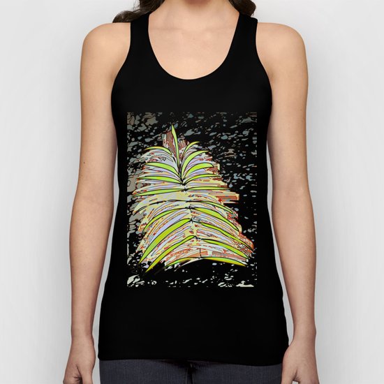 Palm Leaf Fosil / Nature 08-12-16 Unisex Tank Top