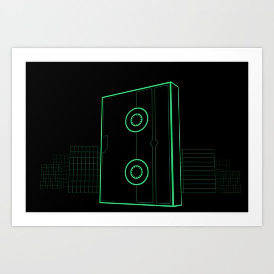 VHS NYC Art Print