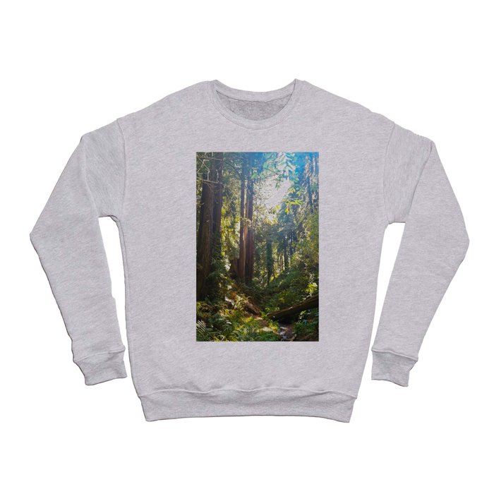 Creek In The Redwoods Crewneck Sweatshirt