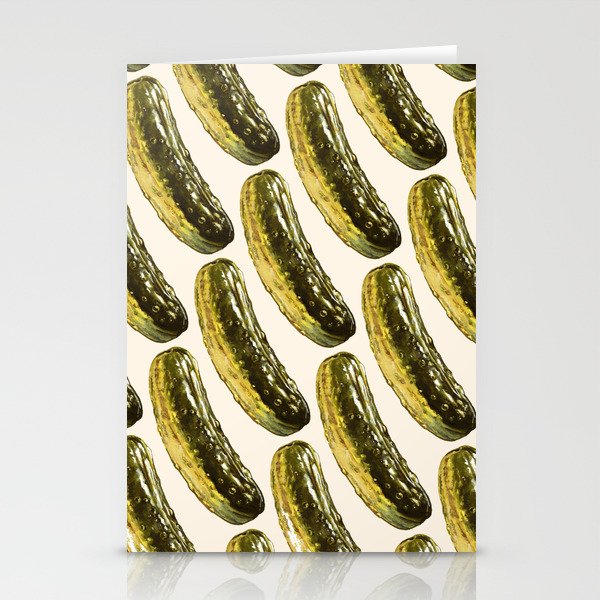 Pickle Pattern Stationery Cards