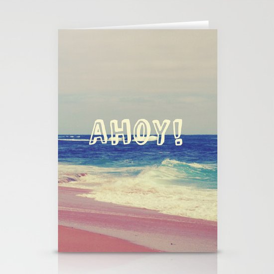 Ahoy! Stationery Cards