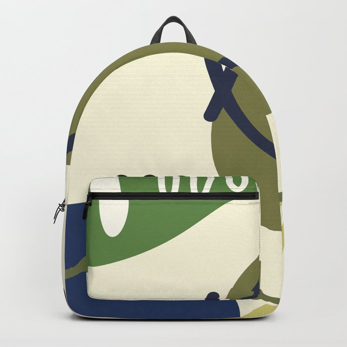 Dots shapes lines 2 Backpack