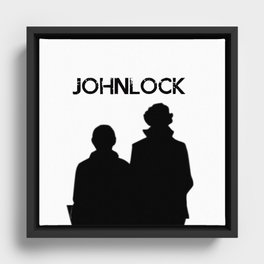 Johnlock Framed Canvas