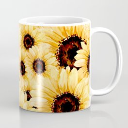 Overlay sunflower Coffee Mug