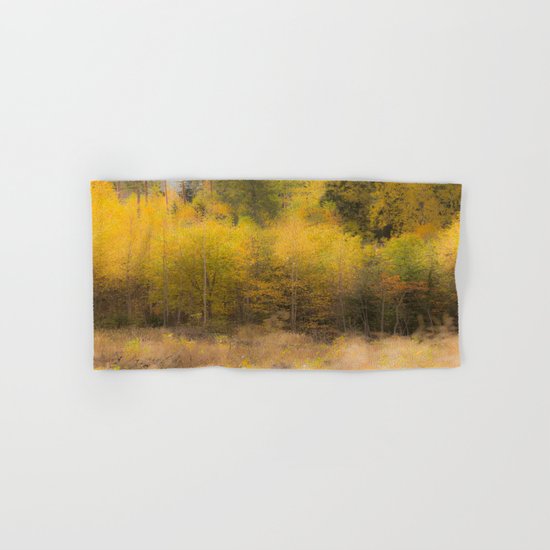 Fall color forest Hand & Bath Towel