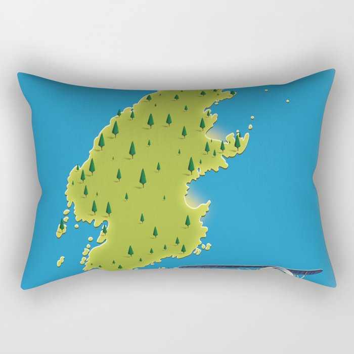 Isle of Gigha Scotland Rectangular Pillow