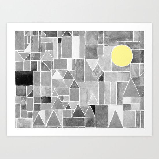 Moon Art Print